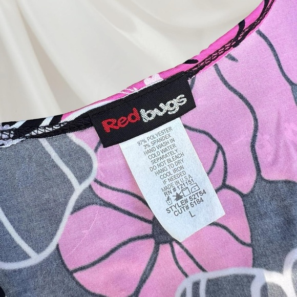 Red Bugs | Y2K Top - Picture 3 of 6